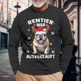 Reindeer Was Out Sold Out English Bulldog Christmas Langarmshirts Geschenke für alte Männer