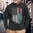 Retired 2025 Us American Flag For Retirement And Pensioner Long Sleeve T-Shirt Gifts for Old Men