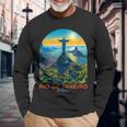 Rio De Janeiro Travel Holiday Rio De Janeiro Brazil Langarmshirts Geschenke für alte Männer