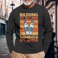 Sambuca Lustiges Alkohol Sambuca Langarmshirts Geschenke für alte Männer