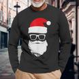 Santa Claus Cool Christmas Christmas Santa Langarmshirts Geschenke für alte Männer