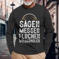 With Saws Trade Fairs Diy Craftsman Langarmshirts Geschenke für alte Männer