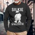 Silkie Chicken Silky Smooth Long Sleeve T-Shirt Gifts for Old Men