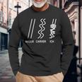 Skiing Raser Carver Ich Après-Ski Langarmshirts Geschenke für alte Männer