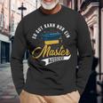 So Gut Kann Nur Ein Master Look Graduation Langarmshirts Geschenke für alte Männer