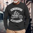 Sons With Arthritis Ibuprofeno Capítulo Divertido Regalo Para Motociclistas Camiseta de manga larga Regalos para ancianos