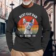 Sphynx Sphinx Dad Cat Sphinx Sans Poils Pour Les Amoureux Des Chats T-shirt à manches longues Cadeaux pour les vieillards