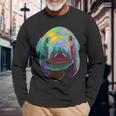 Splash Mana Round Tail Sea Cow Langarmshirts Geschenke für alte Männer