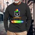 Sprunki Mr Fun Computer Langarmshirts Geschenke für alte Männer