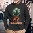 Lets Start A Cultintage Cosmic Horror Cthulhu Cult Langarmshirts Geschenke für alte Männer