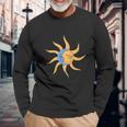 Sun And Moon Couple Top Fashion Langarmshirts Geschenke für alte Männer