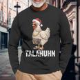 Talahuhn Youth Word Talahon Merry Christmas Langarmshirts Geschenke für alte Männer