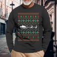 Tank Driver Ugly Christmas Tank Langarmshirts Geschenke für alte Männer