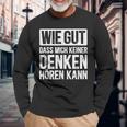 Thinking Hearing Sayings Langarmshirts Geschenke für alte Männer