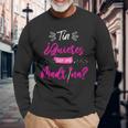 Tia Quieres Ser Mi Madrina Padrinos Regalos Y Peticion Tita Camiseta de manga larga Regalos para ancianos