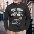 Trabi Ddr Two Stroke Two Eggs Two Hands Langarmshirts Geschenke für alte Männer