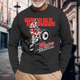 Trial Motorcycle Trial Drivers Moto Trial Langarmshirts Geschenke für alte Männer