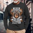 Never Underestimate The Power Of Chasteen Chasteen Name Long Sleeve T-Shirt Gifts for Old Men