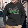 Versys 1000 2012-2014 Para Adv Riders Motocicleta Camiseta de manga larga Regalos para ancianos