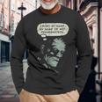 Vintage My Name Is Not Frankenstein Frankenstein Long Sleeve T-Shirt Gifts for Old Men