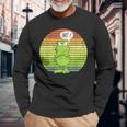 Vintage Statement Frog I Nö Fun I No Retro Langarmshirts Geschenke für alte Männer