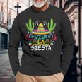 Viva La Siesta Cinco De Mayo Mexican Langarmshirts Geschenke für alte Männer