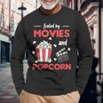 Von Films And Popcorn Cinema Evening Langarmshirts Geschenke für alte Männer