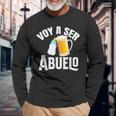 Voy A Ser Abuelo En Prácticas Abuelos Primerizos Futuro Camiseta de manga larga Regalos para ancianos