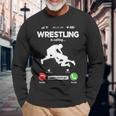 The Wrestling Calls Retro Wrestling Wrestling Langarmshirts Geschenke für alte Männer