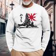 Bandera Imperial De Yamato I Love Japan Ww2 Camiseta de manga larga Regalos para ancianos
