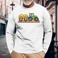 Children's Tractor Boysehicles Farm Langarmshirts Geschenke für alte Männer