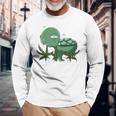 Chill Ma Bong Kiffer Cannabis Chill Toad Joint Langarmshirts Geschenke für alte Männer