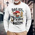 Das Ist Mein Piraten Kostü Das Ist Mein Blue Langarmshirts Geschenke für alte Männer