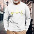 Dortmund Herzschlag Skyline Puls Ruhrpott Stadion Dortmund Langarmshirts Geschenke für alte Männer