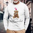 Favourite Teddy Bear Sleep With Heart Pyjamas Teddy Langarmshirts Geschenke für alte Männer