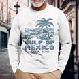Gulf Of Mexico 1672 Vintage Beach Gulf Of Mexico Forever Long Sleeve T-Shirt Gifts for Old Men