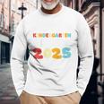 Kinder Ich Bin Jetzt Ein Kindergartenkind 2025 Kindergarten Langarmshirts Geschenke für alte Männer