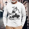 Landscape Gardener Hard Saying Gardener Garden Langarmshirts Geschenke für alte Männer