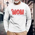 Mom Christmas Candy Cane Santa Costume Family Group Raglan Baseball Tee Long Sleeve T-Shirt Gifts for Old Men