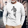 Muhammad Ali Trained To Fight Henry Cooper 1966 Langarmshirts Geschenke für alte Männer