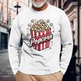 Popcorn Damen Langarmshirts Geschenke für alte Männer