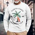Punta Cana 2025 Dominican Republic Family Vacation Matching Long Sleeve T-Shirt Gifts for Old Men