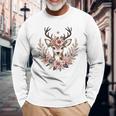 Reh Damen Reh Kostüm Kinder Carnival Reindeer Langarmshirts Geschenke für alte Männer