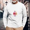 Saxophone Ugly Christmas Sweater Saxist Holiday Present Langarmshirts Geschenke für alte Männer