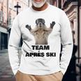 Team Aprés-Ski Langarmshirts Geschenke für alte Männer