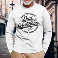 I Have Two Titles Dad & Grandpaw Fathers Day Grandpaw Long Sleeve T-Shirt Gifts for Old Men