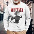 Whitney Houston Wanna Dance Gray Langarmshirts Geschenke für alte Männer