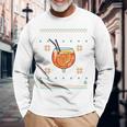 They See Me Aperollin' X Merry Spritzmas Xmas Christmas Long-Sleeved Langarmshirts Geschenke für alte Männer