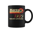 45 Cumpleaños Hombre 45 Años Hecho En 1980 Marzo Taza de café