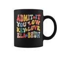 Admit It You Low Key Love Ela Bruh Ela Teacher Grammar Nerd Coffee Mug